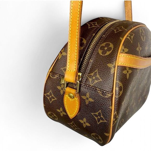 Auth LOUIS VUITTON BLOIS Monogram Crossbody Shoulder Bag w/ LV DUST BAG & COA - Picture 7 of 17